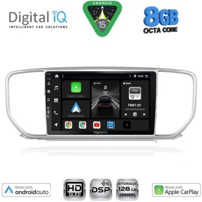 DIGITAL IQ BXF 7327_CPAA (9inc) MULTIMEDIA TABLET for KIA SPORTAGE mod. 2018>