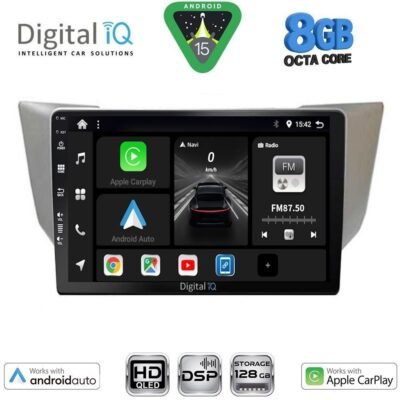 DIGITAL IQ BXF 7345_CPAA (9inc) MULTIMEDIA TABLET for LEXUS RX 300 – 400 mod. 2003-2008