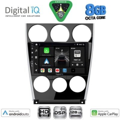 DIGITAL IQ BXF 7375_CPAA (9inc) MULTIMEDIA TABLET for MAZDA 6 (FACELIFT) mod. 2005-2008