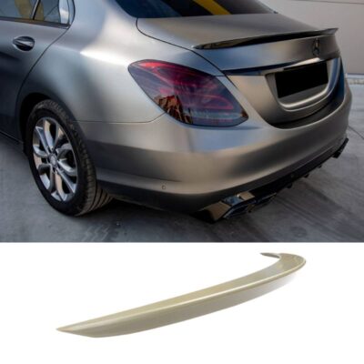 VL Garage - Αεροτομή Πορτ Παγκάζ Για Mercedes-Benz C-Class W205 Sedan13-20 Amg look Lipspoiler Από Abs Πλαστικό - VL-0020172