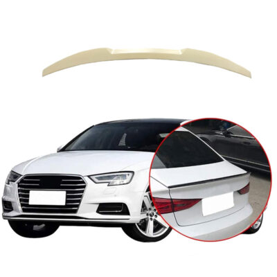 VL Garage - Αεροτομή Πορτ Παγκάζ Για Audi A3 8VS Sedan / 8V7 Cabrio 12-20 RS3 Look Από Abs Πλαστικό - VL-0025635
