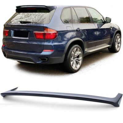 VL Garage - Αεροτομή Οροφής Για Bmw X5 E70 06-13 Από Abs Πλαστικό Βαμμένη Μαύρο Γυαλιστερό - VL-0025852