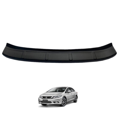 VL Garage - Προστατευτικό Πίσω Προφυλακτήρα Για Honda Civic 2012-2016 Sedan Από Abs Πλαστικό Μαύρο - VL-0027210