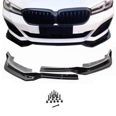 VL Garage - Μπροστινό Spoiler Για Bmw 5 G30/G31 17+ M-Packet Γυαλιστερό Μαύρο 2 Τεμάχια - VL-0028078