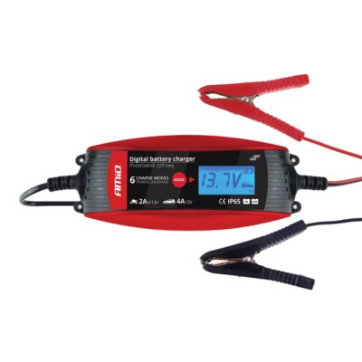 VL Garage - ΦΟΡΤΙΣΤΗΣ ΜΠΑΤΑΡΙΑΣ 2A/4A LCD 6/12V 1.2-120Ah AMiO - 1 ΤΕΜ. - VL-02088