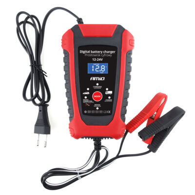 VL Garage - ΦΟΡΤΙΣΤΗΣ ΜΠΑΤΑΡΙΑΣ ΨΗΦΙΑΚΟΣ 12/24V 6/3A - VL-02379/AM