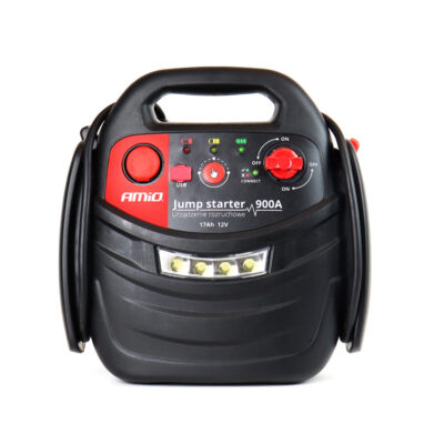 VL Garage - ΕΚΚΙΝΗΤΗΣ ΜΠΑΤΑΡΙΑΣ STARTER 4 ΣΕ 1 17Ah 12V DC 300A (700A max) 250PSI ΜΕ ΚΟΜΠΡΕΣΕΡ ΑΕΡΑ / ΜΑΝΟΜΕΤΡΟ / 3 LED / 2 ΠΡΙΖΕΣ 12V / 1 ΘΥΡΑ USB 5V 2