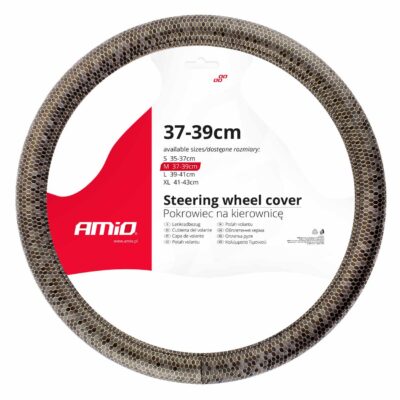 VL Garage - ΚΑΛΥΜΜΑ ΤΙΜΟΝΙΟΥ SWC-37 M 37-39cm ΧΡΥΣΑ ΕΞΑΓΩΝΑ ΣΕ ΚΑΦΕ ΑΠΟΧΡΩΣΕΙΣ ΑΜΙΟ - 1 ΤΕΜ. - VL-02810