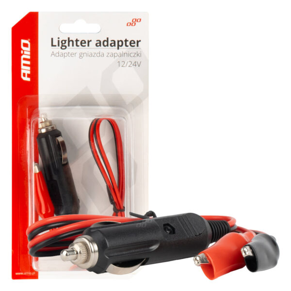 VL Garage - ΦΙΣ ΑΝΑΠΤΗΡΑ ΜΕ ΚΡΟΚΟΔΕΙΛΑΚΙΑ 12/24V 60cm ΑΜΙΟ - 1 ΤΕΜ. - VL-03802