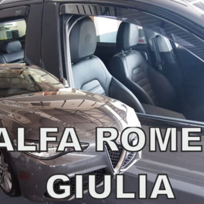 VL Garage - ΑΝΕΜΟΘΡΑΥΣΤΕΣ ΓΙΑ ALFA ROMEO GIULIA 4D 2016+ ΣΕΤ ΑΥΤΟΚΙΝΗΤΟΥ ΑΠΟ ΕΥΚΑΜΠΤΟ ΦΙΜΕ ΠΛΑΣΤΙΚΟ HEKO - 4 ΤΕΜ. - VL-ΑΝΕΜ.SET10116
