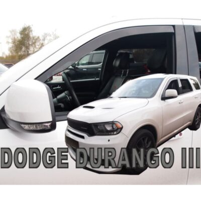 VL Garage - ΑΝΕΜΟΘΡΑΥΣΤΕΣ ΓΙΑ DODGE DURANGO 5D 2011-2021 ΖΕΥΓΑΡΙ ΑΠΟ ΕΥΚΑΜΠΤΟ ΦΙΜΕ ΠΛΑΣΤΙΚΟ HEKO - 2 ΤΕΜ. - VL-13425