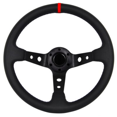 VL Garage - ΤΙΜΟΝΙ ΒΑΘΥ ΜΑΥΡΟ DARK SPY 35cm - ΜΑΥΡΟ/ΚΟΚΚΙΝΟ - VL-9990000007752