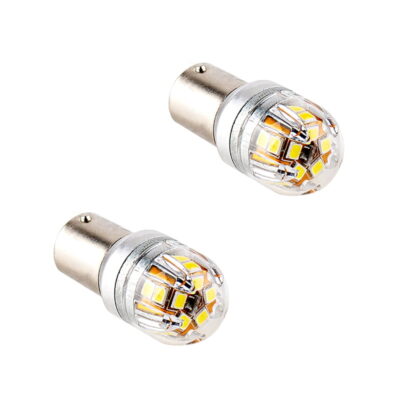 VL Garage - ΛΑΜΠΕΣ LED LX17 BA15S 15X2835SMD 12-24V 2 ΤΜΧ - VL-14389