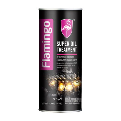 VL Garage - FLAMINGO OIL TREATMENT ΒΕΛΤΙΩΤΙΚΟ - ΕΝΙΣΧΥΤΙΚΟ ΛΑΔΙΟΥ 443ml - VL-14484