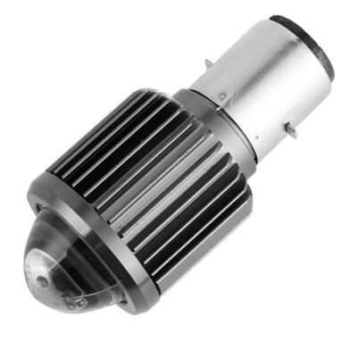 VL Garage - ΛΑΜΠΑ LED MOTO BA20D 20W 12-80V AC&DC (Λευκό+Κίτρινο) - VL-14534