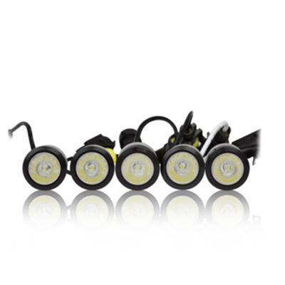 VL Garage - Πρόσθετο DAYLINE Διεθνή 10LED (2 σειρές X5 LED) HP 12V μαύρο - VL-LD825B