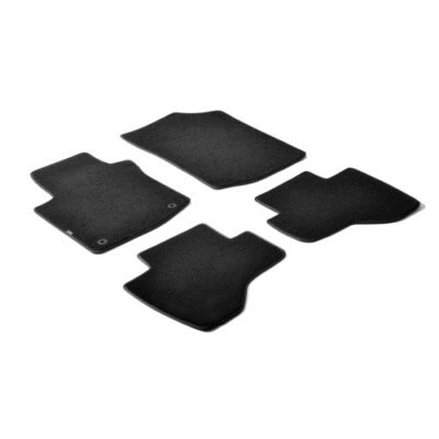 VL Garage - ΜΑΡΚΕ ΠΑΤΑΚΙΑ EXECUTIVE ΜΟΚΕΤΑ ΓΙΑ CITROEN C1 / PEUGEOT 107 / TOYOTA AYGO 2005-2014 ΣΕ ΜΑΥΡΟ ΧΡΩΜΑ ΜΕ ΚΟΥΜΠΩΜΑΤΑ LAMPA - 4 ΤΕΜ. - VL-23034