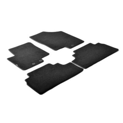 VL Garage - ΜΑΡΚΕ ΠΑΤΑΚΙΑ EXECUTIVE ΜΟΚΕΤΑ ΓΙΑ HYUNDAI ix20 11/2010-12/2020 / KIA VENGA 02/2010-11/2019 ΣΕ ΜΑΥΡΟ ΧΡΩΜΑ ΜΕ ΚΟΥΜΠΩΜΑΤΑ LAMPA - 4 ΤΕΜ. - VL-23080