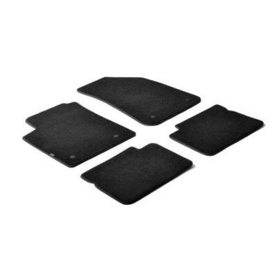VL Garage - ΜΑΡΚΕ ΠΑΤΑΚΙΑ EXECUTIVE ΜΟΚΕΤΑ ΓΙΑ FIAT BRAVO 2007-2011 / LANCIA DELTA 2006-2015 ΣΕ ΜΑΥΡΟ ΧΡΩΜΑ ΜΕ ΚΟΥΜΠΩΜΑΤΑ LAMPA - 4 ΤΕΜ. - VL-23054