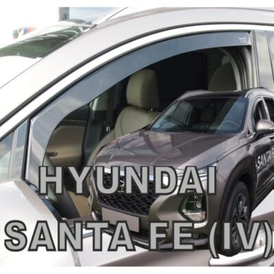 VL Garage - ΑΝΕΜΟΘΡΑΥΣΤΕΣ ΓΙΑ HYUNDAI SANTA FE IV 5D 2018+ ΖΕΥΓΑΡΙ ΑΠΟ ΕΥΚΑΜΠΤΟ ΦΙΜΕ ΠΛΑΣΤΙΚΟ HEKO - 2 ΤΕΜ. - VL-17294