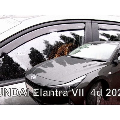 VL Garage - ΑΝΕΜΟΘΡΑΥΣΤΕΣ ΓΙΑ HYUNDAI ELANTRA 4D 2020+ ΣΕΤ ΑΥΤΟΚΙΝΗΤΟΥ ΑΠΟ ΕΥΚΑΜΠΤΟ ΦΙΜΕ ΠΛΑΣΤΙΚΟ HEKO - 4 ΤΕΜ. - VL-17311