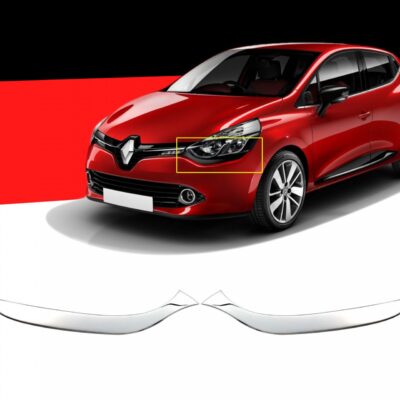 VL Garage - ΜΑΣΚΑΚΙΑ ΦΑΝΑΡΙΩΝ ΓΙΑ RENAULT CLIO 5D 2012+ ΚΑΤΩ ΧΡΩΜΙΟ ΜΕΤΑΛΛΙΚΑ 2ΤΕΜ. - VL-7019088
