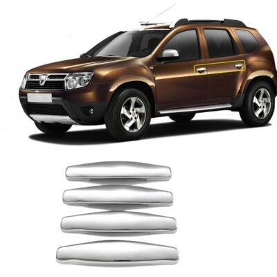 VL Garage - ΧΕΡΟΥΛΙΑ ΠΟΡΤΑΣ ΓΙΑ DACIA DUSTER 2009+ ΧΡΩΜΙΟ ΜΕΤΑΛΛΙΚΑ 4ΤΕΜ - VL-ΧΠ.5601120/SD