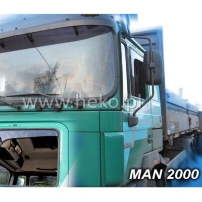 VL Garage - ΑΝΕΜΟΘΡΑΥΣΤΕΣ ΓΙΑ MAN Ε.F.Μ 2000 2D 1996+ ΖΕΥΓΑΡΙ ΑΠΟ ΕΥΚΑΜΠΤΟ ΦΙΜΕ ΠΛΑΣΤΙΚΟ HEKO - 2 ΤΕΜ. - VL-23501
