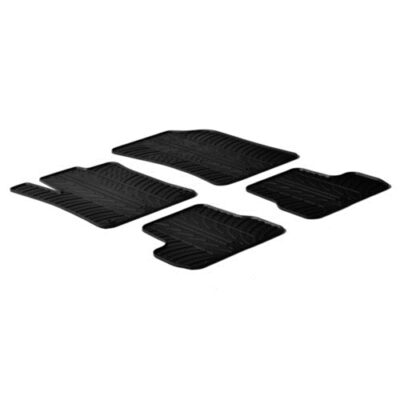 VL Garage - ΜΑΡΚΕ ΠΑΤΑΚΙΑ ΣΕ ΣΚΑΦΗ ΛΑΣΤΙΧΟ ΓΙΑ CITROEN C4 CACTUS 05/2014-10/2020 SUMISURA ΣΕ ΜΑΥΡΟ ΧΡΩΜΑ ME ΚΟΥΜΠΩΜΑΤΑ LAMPA - 4 ΤΕΜ. - VL-24602