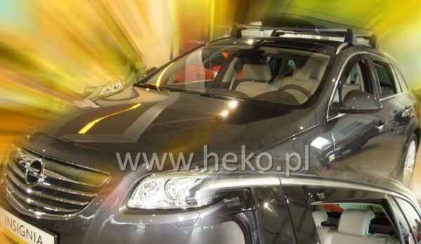 VL Garage - ΑΝΕΜΟΘΡΑΥΣΤΕΣ ΓΙΑ OPEL INSIGNIA 5D COMBI 2009-2017 ΣΕΤ ΑΥΤΟΚΙΝΗΤΟΥ ΑΠΟ ΕΥΚΑΜΠΤΟ ΦΙΜΕ ΠΛΑΣΤΙΚΟ HEKO - 4 ΤΕΜ. - VL-25382