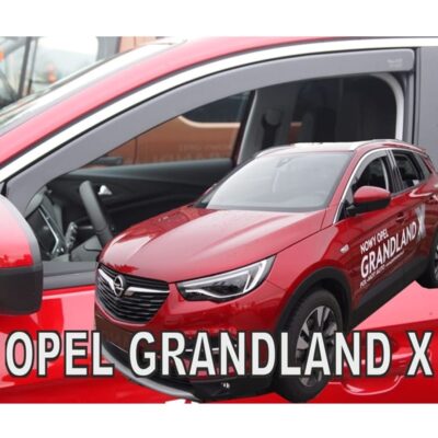 VL Garage - ΑΝΕΜΟΘΡΑΥΣΤΕΣ ΓΙΑ OPEL GRANDLAND X 5D 2017+ ΖΕΥΓΑΡΙ ΑΠΟ ΕΥΚΑΜΠΤΟ ΦΙΜΕ ΠΛΑΣΤΙΚΟ HEKO - 2 ΤΕΜ. - VL-25401