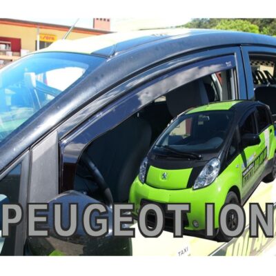 VL Garage - ΑΝΕΜΟΘΡΑΥΣΤΕΣ ΓΙΑ PEUGEOT iOn 5D 2010-2015 ΖΕΥΓΑΡΙ ΑΠΟ ΕΥΚΑΜΠΤΟ ΦΙΜΕ ΠΛΑΣΤΙΚΟ HEKO - 2 ΤΕΜ. - VL-26159