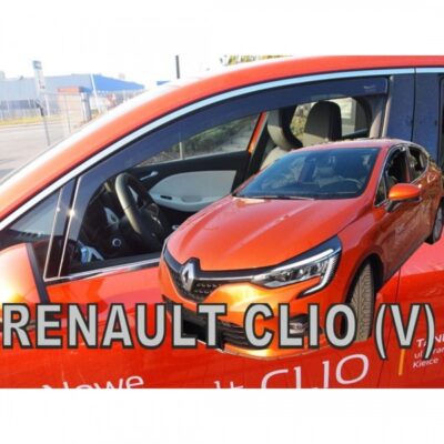 VL Garage - ΑΝΕΜΟΘΡΑΥΣΤΕΣ ΓΙΑ RENAULT CLIO 5D 2019+ ΖΕΥΓΑΡΙ ΑΠΟ ΕΥΚΑΜΠΤΟ ΦΙΜΕ ΠΛΑΣΤΙΚΟ HEKO - 2 ΤΕΜ. - VL-27014