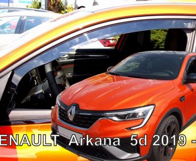 VL Garage - ΑΝΕΜΟΘΡΑΥΣΤΕΣ ΓΙΑ RENAULT ARKANA 5D 2019+ ΑΥΤΟΚΙΝΗΤΟΥ ΑΠΟ ΕΥΚΑΜΠΤΟ ΦΙΜΕ ΠΛΑΣΤΙΚΟ HEKO - 2 ΤΕΜ. - VL-ΑΝΕΜ.27018