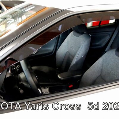 VL Garage - ΑΝΕΜΟΘΡΑΥΣΤΕΣ ΓΙΑ TOYOTA YARIS CROSS 5D 2021+ ΖΕΥΓΑΡΙ ΑΠΟ ΕΥΚΑΜΠΤΟ ΦΙΜΕ ΠΛΑΣΤΙΚΟ HEKO - 2 ΤΕΜ. - VL-29669