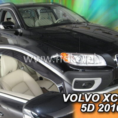VL Garage - ΑΝΕΜΟΘΡΑΥΣΤΕΣ ΓΙΑ VOLVO S80 4D 2006+/ VOLVO V70 /XC 5D 2007-2016 ΖΕΥΓΑΡΙ ΑΠΟ ΕΥΚΑΜΠΤΟ ΦΙΜΕ ΠΛΑΣΤΙΚΟ HEKO - 2 ΤΕΜ. - VL-31253