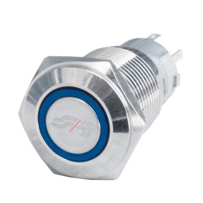 VL Garage - ΔΙΑΚΟΠΤΗΣ BABY GO 12V 3A ΜΕ ΚΟΥΜΠΙ ΚΑΙ ΜΠΛΕ ΦΩΣ - VL-ISR/5B