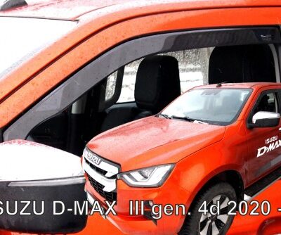 VL Garage - ΑΝΕΜΟΘΡΑΥΣΤΕΣ ΓΙΑ ISUZU D-MAX 2D/4D 2020+ ΖΕΥΓΑΡΙ ΑΠΟ ΕΥΚΑΜΠΤΟ ΦΙΜΕ ΠΛΑΣΤΙΚΟ HEKO - 2 ΤΕΜ. - VL-34006