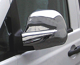 VL Garage - ΚΑΠΑΚΙΑ ΚΑΘΡΕΠΤΩΝ ΓΙΑ MERCEDES VITO/W639 VAN 2003-2010 ΧΡΩΜΙΟΥ 2 ΤΕΜ. ΜΕΤΑΛΛΙΚΑ - VL-4721111