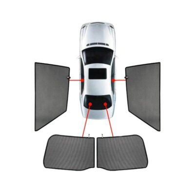 VL Garage - ΚΟΥΡΤΙΝΑΚΙΑ ΜΑΡΚΕ CAR SHADES ΓΙΑ SMART FORTWO 3D 07-14 - 4 ΤΕΜ. - VL-SMA-FRTO-3-B