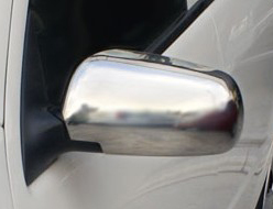 VL Garage - ΚΑΠΑΚΙΑ ΚΑΘΡΕΠΤΩΝ ΓΙΑ SKODA OCTAVIA I (A4) 00-04/SKODA OCTAVIA II (A5) 04-13 ΧΡΩΜΙΟΥ ΑΣΥΜΜΕΤΡΑ ΜΕΤΑΛΛΙΚΑ2 ΤΕΜ - VL-6601111