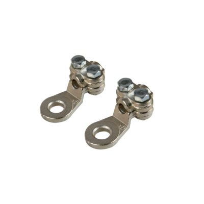 VL Garage - ΑΚΡΟΔΕΚΤΕΣ ΚΑΛΩΔΙΩΝ ΜΠΑΤΑΡΙΑΣ 25mm² ΜΕ ΤΡΥΠΑ 8mm ΜΕ ΠΛΑΚΑ ΣΥΣΦΙΞΗΣ 2ΤΕΜ - VL-L6992.5