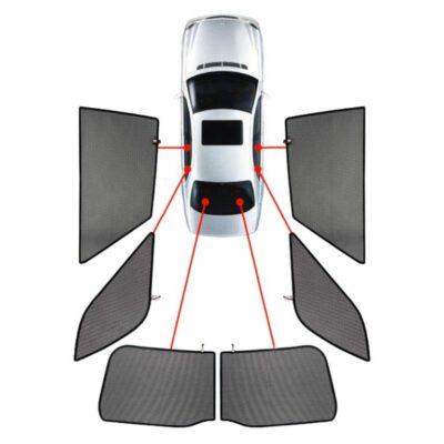 VL Garage - ΚΟΥΡΤΙΝΑΚΙΑ ΜΑΡΚΕ CAR SHADES ΓΙΑ AUDI A1 Typ 8X 5D 2010+ - 6 ΤΕΜ. - VL-AU-A1-5-A