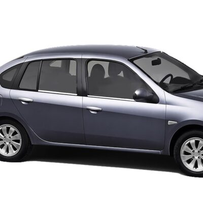 VL Garage - TRIM ΜΑΡΚΕ ΠΑΡΑΘΥΡΩΝ ΑΥΤΟΚΟΛΛΗΤΑ ΧΡΩΜΙΟΥ 4ΤΕΜ. ΓΙΑ RENAULT CLIO SYMBOL 4D 2009-2013 - VL-7004060