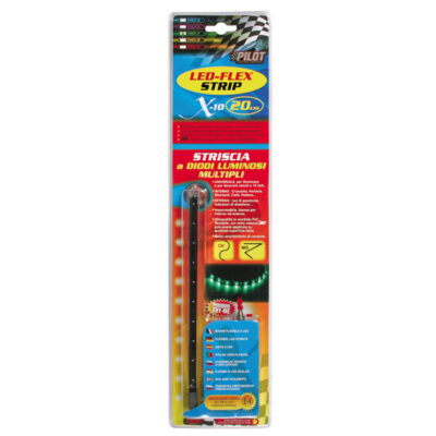 VL Garage - ΤΑΙΝΙΑ ΜΕ 10 LED ΕΥΚΑΜΠΤΗ FLEX STRIP 20 CM 12V ΜΩΒ 1ΤΕΜ - VL-73576