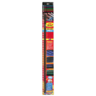 VL Garage - TAINIA ΣΕ ΠΛΑΣΤΙΚΗ ΒΑΣΗ 45 LED 12V 70 cm ΜΠΛΕ-1 ΤΕΜ. - VL-73620