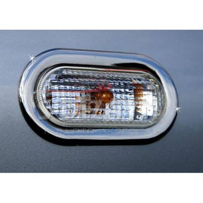 VL Garage - ΔΑΧΤΥΛΙΔΙ ΦΛΑΣ ΧΡΩΜΙΟ - 2 ΤΕΜ. ΓΙΑ VW PASSAT 3B SD / SW 1998-2005 - VL-7616220