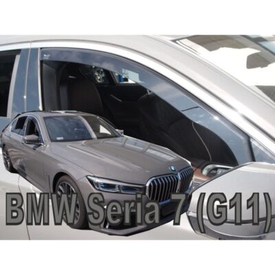 VL Garage - ΑΝΕΜΟΘΡΑΥΣΤΕΣ ΓΙΑ BMW 7 G11 4D 2015-2021 ΖΕΥΓΑΡΙ ΑΠΟ ΕΥΚΑΜΠΤΟ ΦΙΜΕ ΠΛΑΣΤΙΚΟ HEKO - 2 ΤΕΜ. - VL-11185