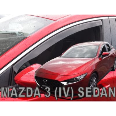 VL Garage - ΑΝΕΜΟΘΡΑΥΣΤΕΣ ΓΙΑ MAZDA 3 4D 2019+ ΖΕΥΓΑΡΙ ΑΠΟ ΕΥΚΑΜΠΤΟ ΦΙΜΕ ΠΛΑΣΤΙΚΟ HEKO - 2 ΤΕΜ. - VL-23173