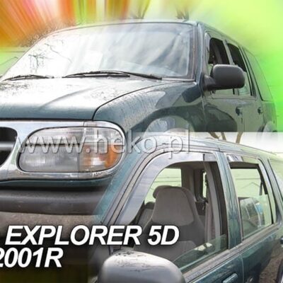 VL Garage - ΑΝΕΜΟΘΡΑΥΣΤΕΣ ΓΙΑ FORD EXPLORER 2 5D 1996-2001 ΖΕΥΓΑΡΙ ΑΠΟ ΕΥΚΑΜΠΤΟ ΦΙΜΕ ΠΛΑΣΤΙΚΟ HEKO - 2 ΤΕΜ. - VL-15271